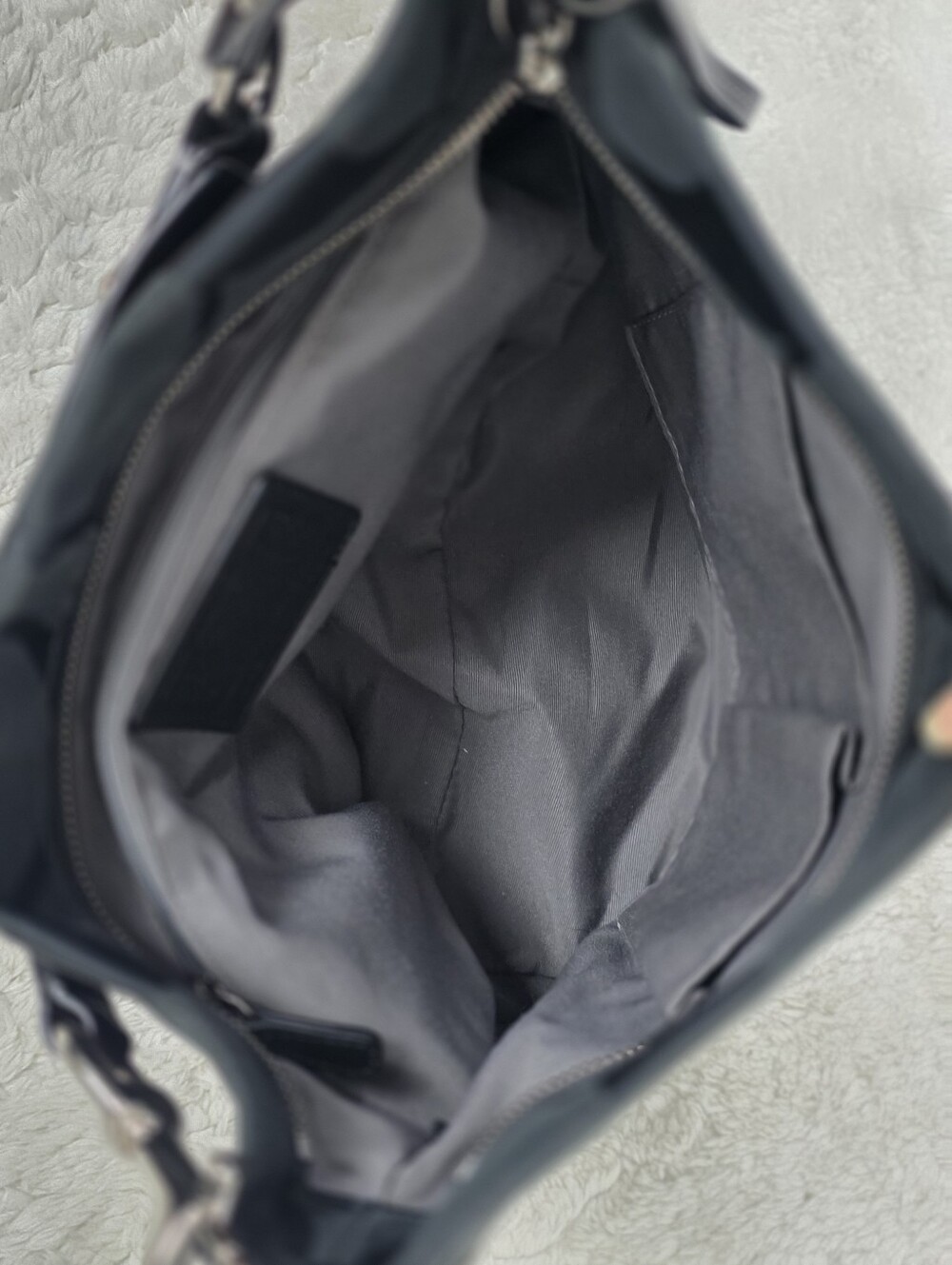 Coach Black Signature Canvas Hobo Bag - Picture 8 of 15